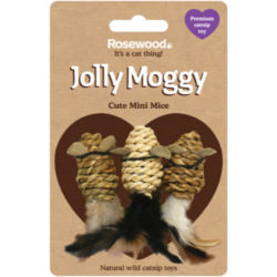 Jolly Moggy Catnip Mini Mice Cat Toy
